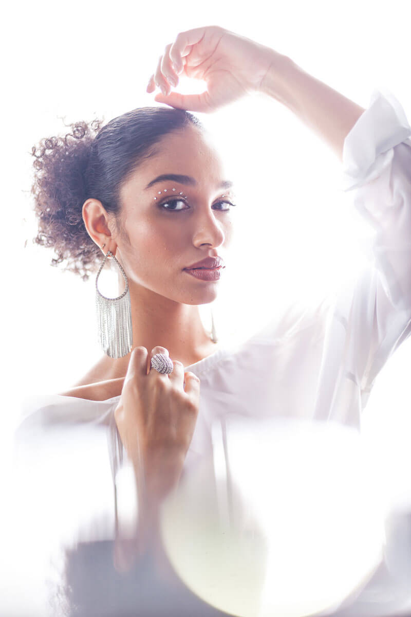 Book feminino em estudio no RJ
