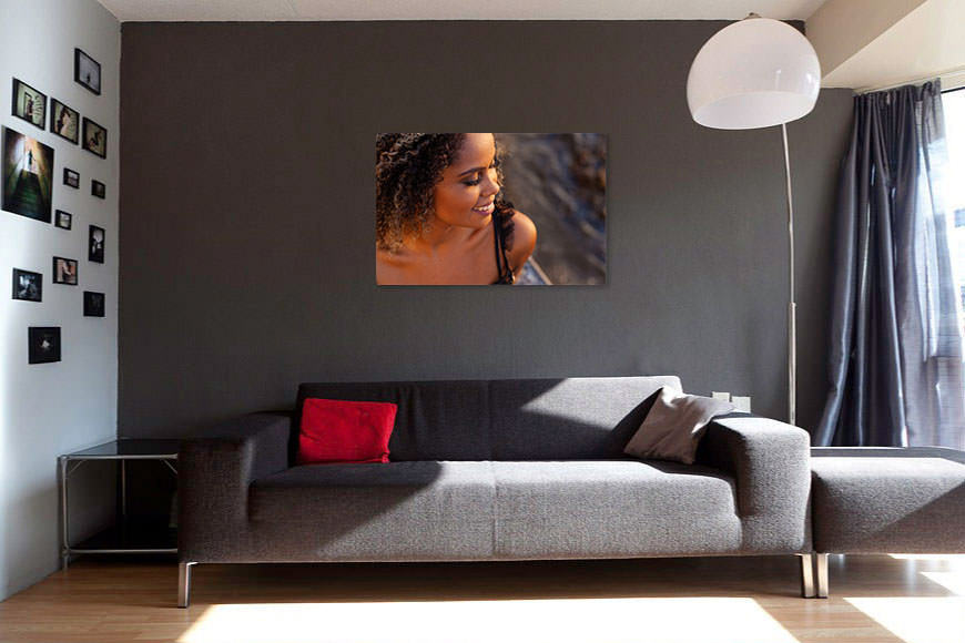 Quadro na sala Foto Ensaio feminino Externo