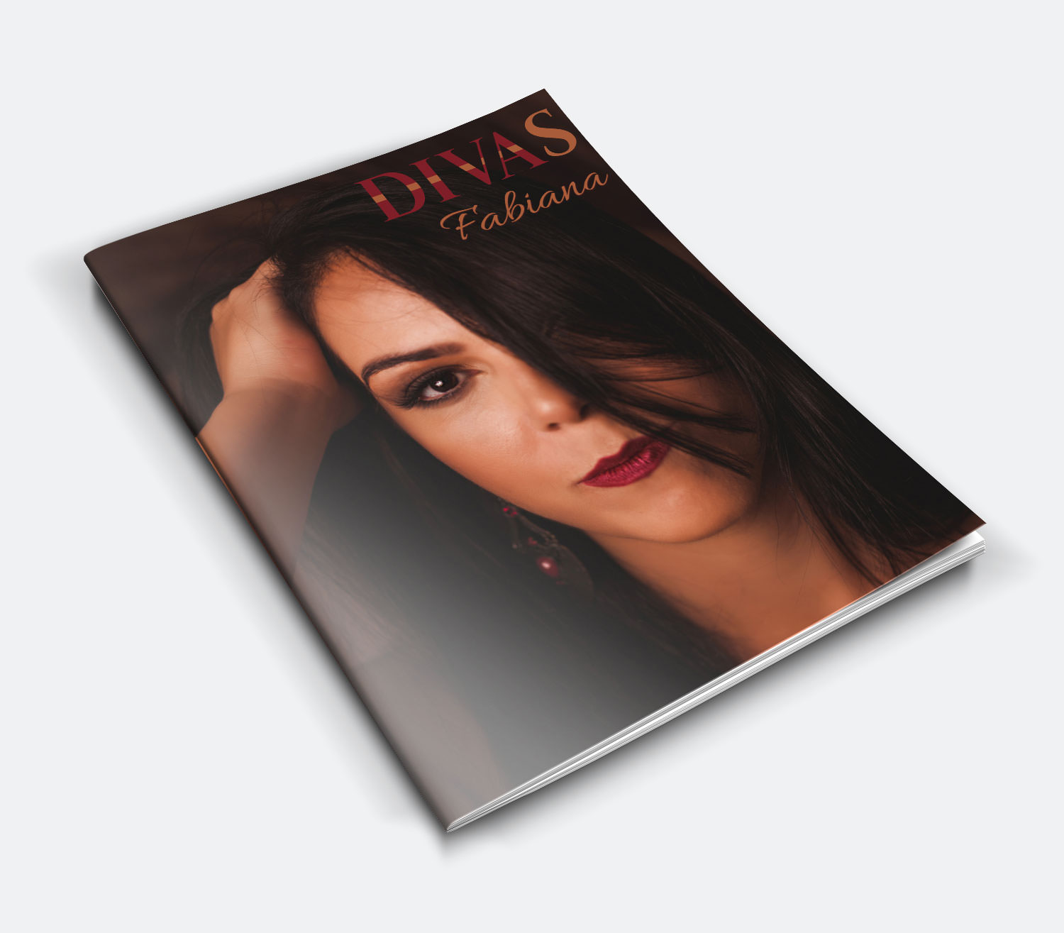 Capa Revista Personalizada Ensaio Feminino