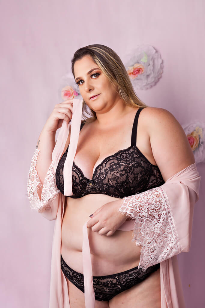 Ensaio Lingerie Plus Size