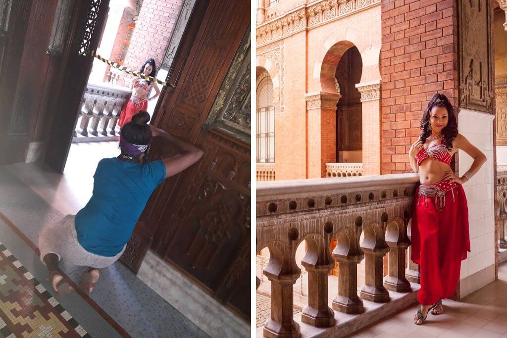 Making Of de Ensaio Bellydance