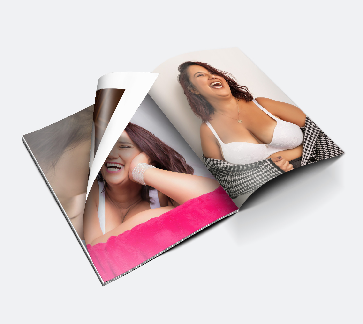 Miolo Revista Personalizada Ensaio Feminino