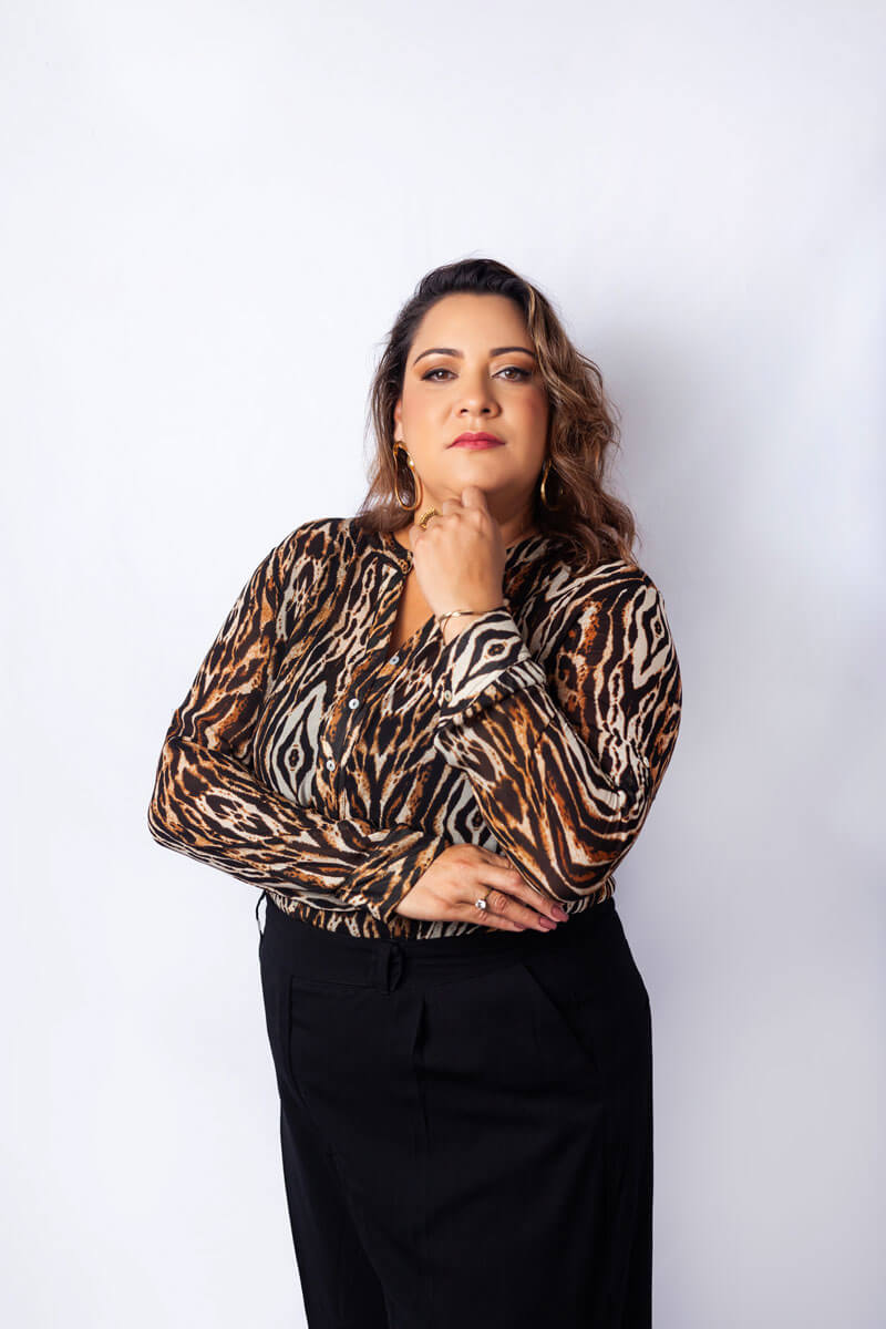 Confident lawyer in a professional photoshoot